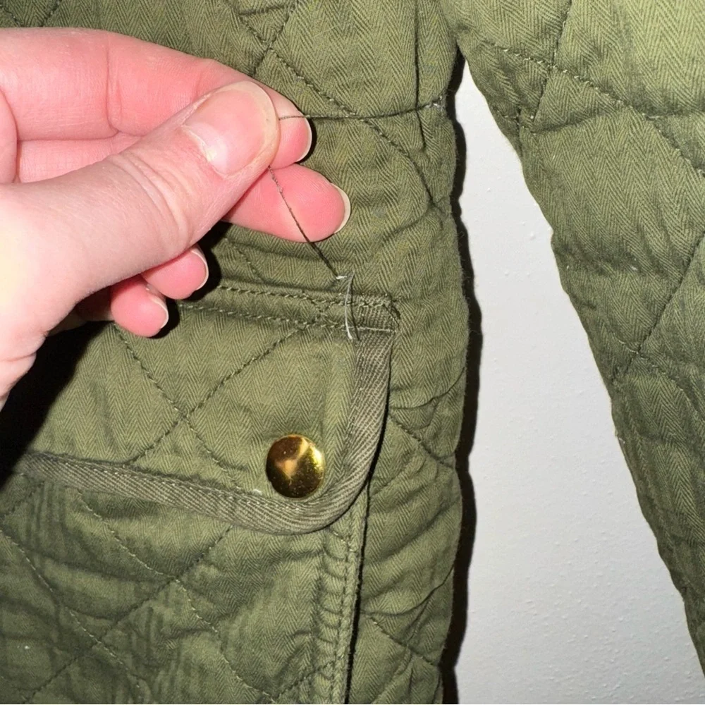 J. Crew Quilted Downtown Field Jacket Women’s Size Extra Small